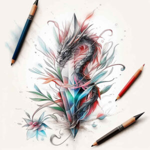 weapons-with-energy-detailed-symmetry-for-fingers – tattoo design ideas free ai generated – Gallery: weapons-inkby-ai