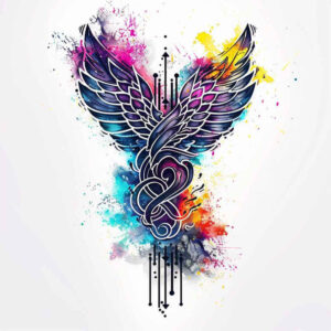 3d-wings-tattoo – tattoo design ideas free ai generated – neotraditional-bold-texture – for-forearm – Gallery: wings-inkby-ai
