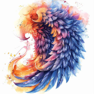 3d-wings-tattoo – tattoo design ideas free ai generated – surrealism-enigmatic-light – for-shin – Gallery: wings-inkby-ai