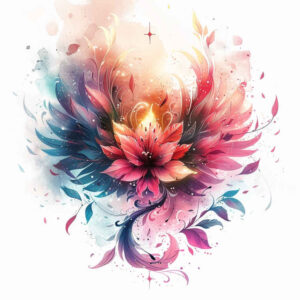 angel-wings-tattoo – tattoo design ideas free ai generated – neotraditional-bold-color – for-upper-shoulder – Gallery: wings-inkby-ai