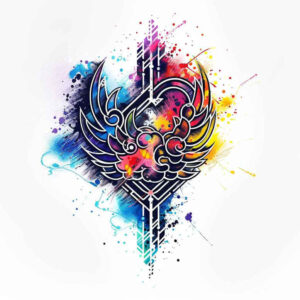 angel-wings-tattoo – tattoo design ideas free ai generated – surrealism-fantastical-elements – for-neck – Gallery: wings-inkby-ai