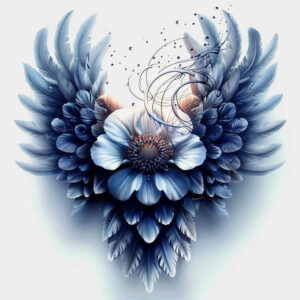 artistic-detail-wings-tattoo – tattoo design ideas free ai generated – realism-clean-whites – for-shin – Gallery: wings-inkby-ai