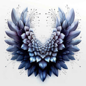 artistic-detail-wings-tattoo – tattoo design ideas free ai generated – surrealism-visual-paradox – for-elbow – Gallery: wings-inkby-ai