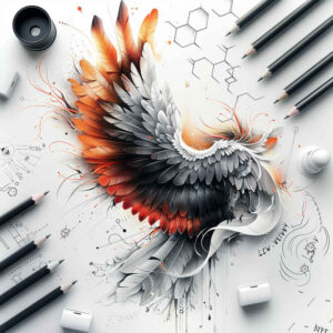 artistic-wings-tattoo – tattoo design ideas free ai generated – realism-realistic-structure – for-temple – Gallery: wings-inkby-ai