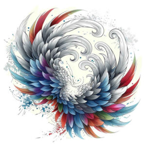 detailed-wings-tattoo – tattoo design ideas free ai generated – realism-realistic-contrast – for-arm – Gallery: wings-inkby-ai