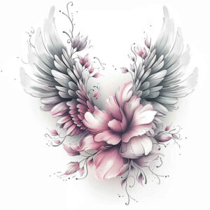 for-women – tattoo design ideas free ai generated – realism-contrast-play – for-side – Gallery: wings-inkby-ai
