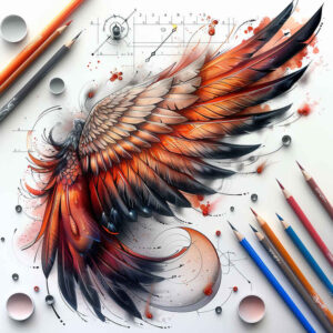 for-women – tattoo design ideas free ai generated – realism-high-resolution-tattoo – for-full-back – Gallery: wings-inkby-ai