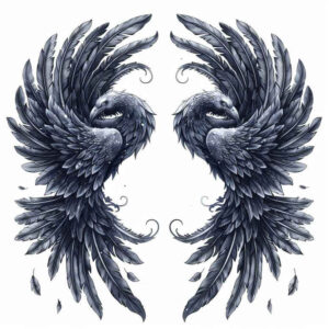 for-women – tattoo design ideas free ai generated – realism-ink-layering – for-upper-chest – Gallery: wings-inkby-ai