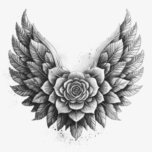 for-women – tattoo design ideas free ai generated – realism-organic-structure – for-triceps – Gallery: wings-inkby-ai