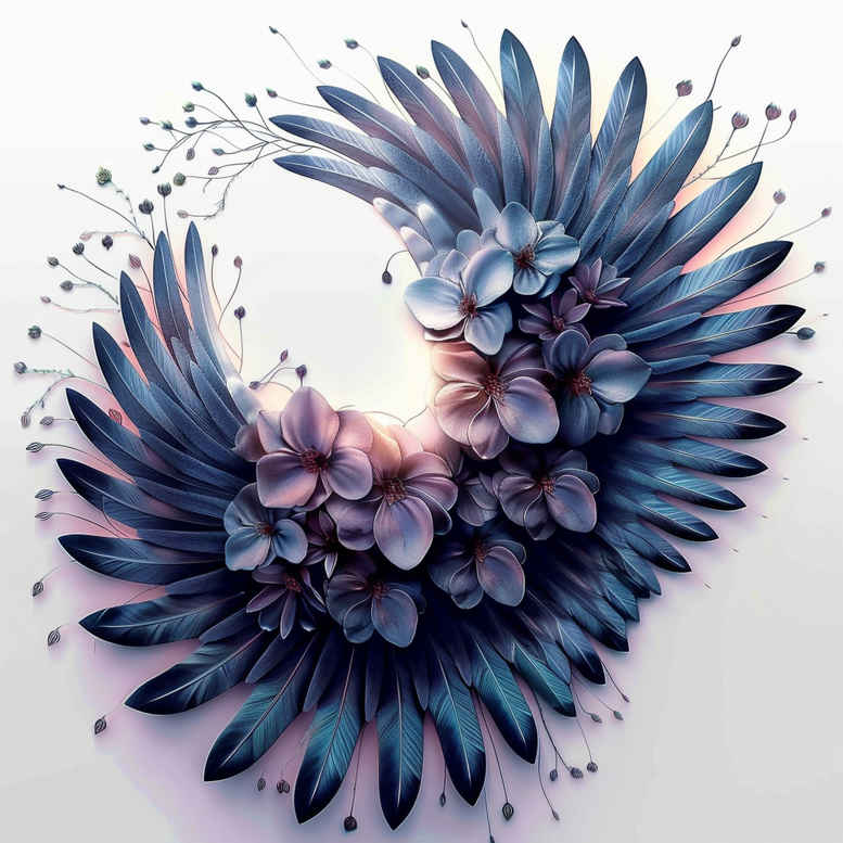 for-women – tattoo design ideas free ai generated – realism-surface-complexity – for-scapula – Gallery: wings-inkby-ai