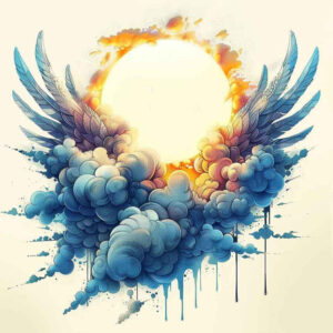 inspiration-motif-wings-tattoo – tattoo design ideas free ai generated – surrealism-mystical – for-upper-thigh – Gallery: wings-inkby-ai