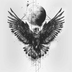life-energy-wings-tattoo – tattoo design ideas free ai generated – neotraditional-rich-shading – for-knee – Gallery: wings-inkby-ai