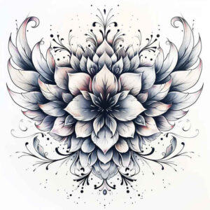 life-energy-wings-tattoo – tattoo design ideas free ai generated – realism-naturalistic – for-spine – Gallery: wings-inkby-ai