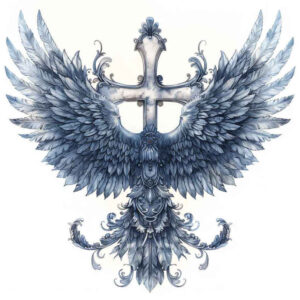 life-energy-wings-tattoo – tattoo design ideas free ai generated – surrealism-chromatic-flux – for-upper-thigh – Gallery: wings-inkby-ai