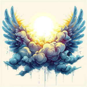 light-and-shadow-wings-tattoo – tattoo design ideas free ai generated – neotraditional-layered-fill – for-shoulder – Gallery: wings-inkby-ai