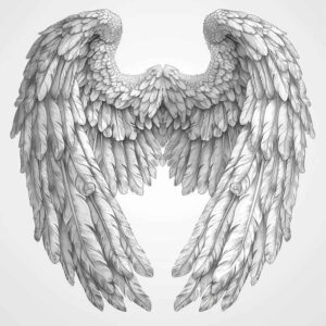 light-motif-wings-tattoo – tattoo design ideas free ai generated – neotraditional-enhanced-shading – for-side – Gallery: wings-inkby-ai