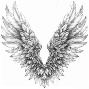 mystery-motif-wings-tattoo – tattoo design ideas free ai generated – realism-digital-realism – for-wrist – Gallery: wings-inkby-ai