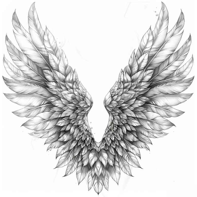 mystery-motif-wings-tattoo – tattoo design ideas free ai generated – realism-digital-realism – for-wrist – Gallery: wings-inkby-ai