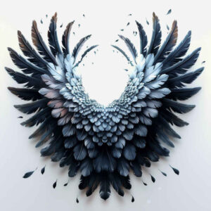 mystical-wings-tattoo – tattoo design ideas free ai generated – realism-glowing-edges – for-heel – Gallery: wings-inkby-ai