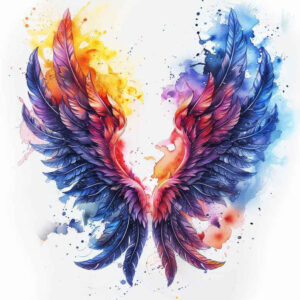 mystical-wings-tattoo – tattoo design ideas free ai generated – realism-light-reflections – for-neck – Gallery: wings-inkby-ai