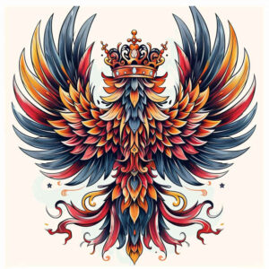 ornamental-detail-wings-tattoo – tattoo design ideas free ai generated – neotraditional-rich-shading – for-triceps – Gallery: wings-inkby-ai