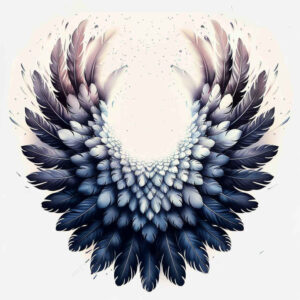 ornamental-wings-tattoo – tattoo design ideas free ai generated – surrealism-dynamic-shapes – for-forearm – Gallery: wings-inkby-ai