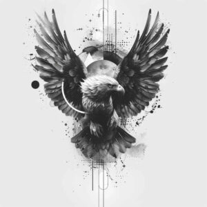 shaded-wings-tattoo – tattoo design ideas free ai generated – realism-life-like – for-abdomen – Gallery: wings-inkby-ai