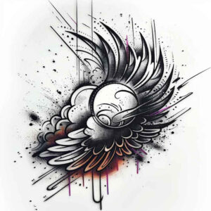 spirituality-symbol-wings-tattoo – tattoo design ideas free ai generated – realism-ink-realism – for-inner-arm – Gallery: wings-inkby-ai