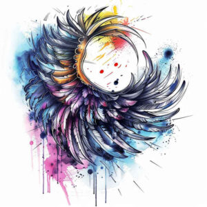 spirituality-symbol-wings-tattoo – tattoo design ideas free ai generated – realism-tactile-shading – for-wrist – Gallery: wings-inkby-ai