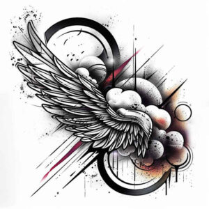 strength-symbol-wings-tattoo-for-men – tattoo design ideas free ai generated – neotraditional-refined-lines – for-palm – Gallery: wings-inkby-ai
