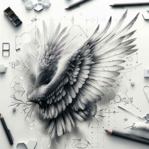 wings tattoo design ideas high-resolution celestial arc for lower chest