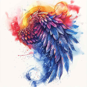 wings tattoo design ideas strong outlines celestial glide shows endurance