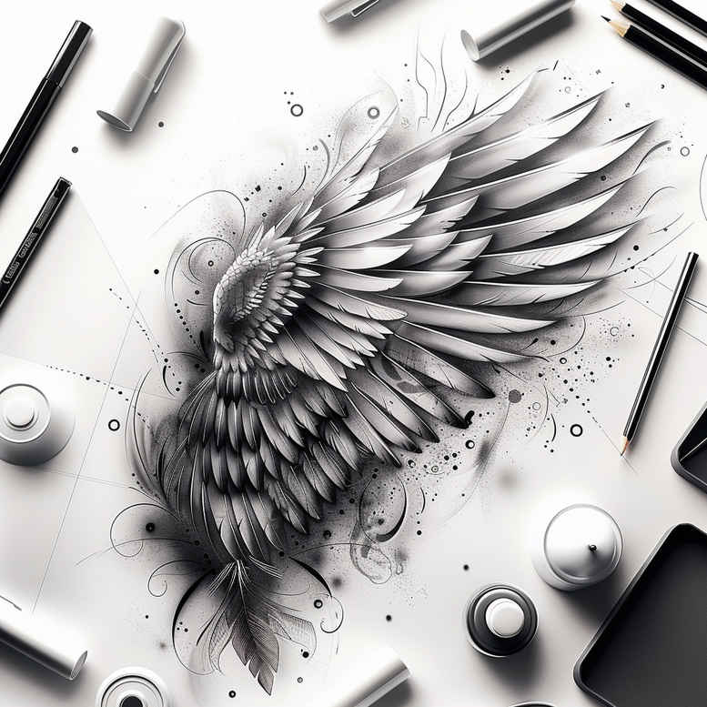 wings tattoo design ideas modern classic high ascent for wrist side