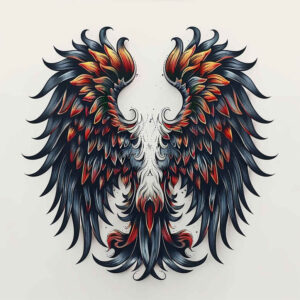 wings tattoo design ideas Surrealism disorienting skybound form meaning endurance