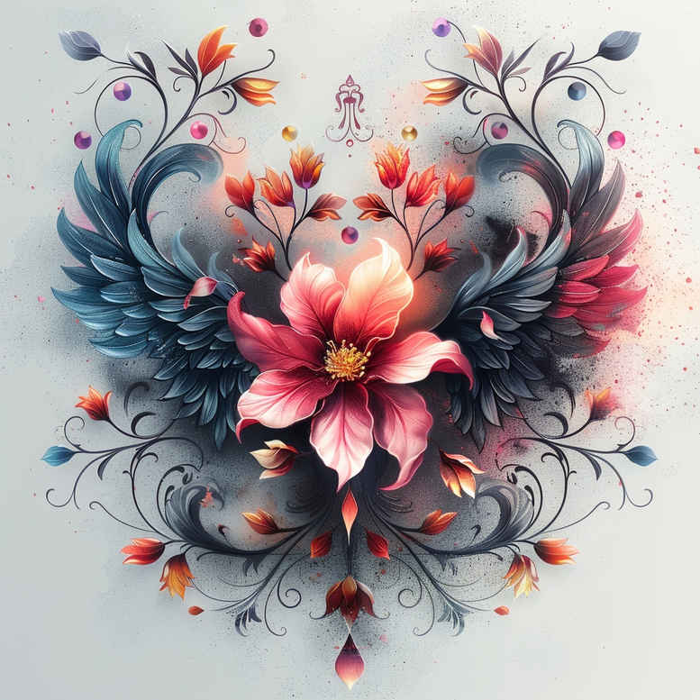 wings tattoo design ideas luminous soft span embodying strength