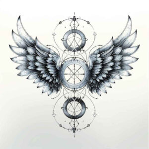 wings tattoo design ideas vivid hues soul ascension shows courage