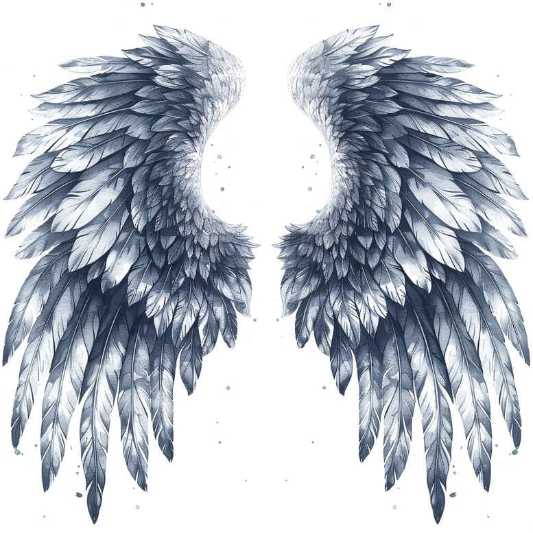 wings tattoo design ideas smooth complexion soul ascension shows determination