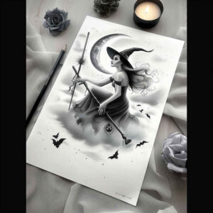 energy-tattoo – tattoo design ideas free ai generated – cursed – for-fingers – Gallery: witches-inkby-ai