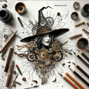 magic-and-spells-tattoo – tattoo design ideas free ai generated – mask – for-collarbone – Gallery: witches-inkby-ai