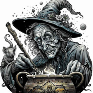 magic-symbol-tattoo – tattoo design ideas free ai generated – haunted – for-temple – Gallery: witches-inkby-ai