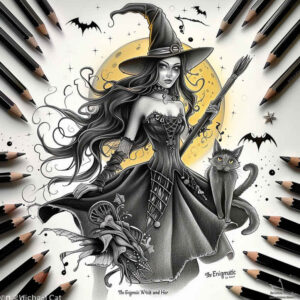 moon-tattoo – tattoo design ideas free ai generated – screaming – for-side – Gallery: witches-inkby-ai