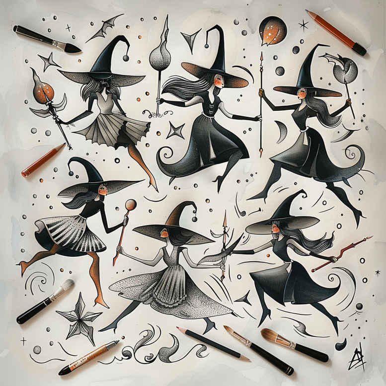 mystery-symbol-tattoo – tattoo design ideas free ai generated – unsettling – for-biceps – Gallery: witches-inkby-ai