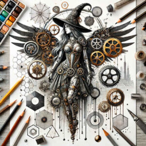 nature-motif-tattoo – tattoo design ideas free ai generated – empty – for-abdomen – Gallery: witches-inkby-ai