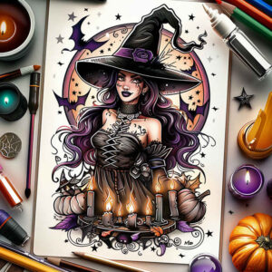 runes-motif-tattoo – tattoo design ideas free ai generated – chilling – for-inner-arm – Gallery: witches-inkby-ai