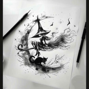 runic-symbols-tattoo – tattoo design ideas free ai generated – odd – for-side – Gallery: witches-inkby-ai