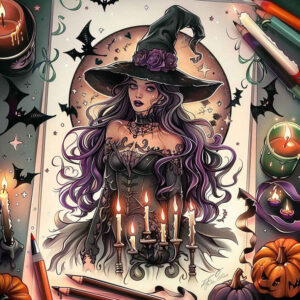 symbols-motif-tattoo – tattoo design ideas free ai generated – decaying – for-triceps – Gallery: witches-inkby-ai