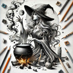 witches tattoo design ideas Realism skin realism crystal orb embodying courage