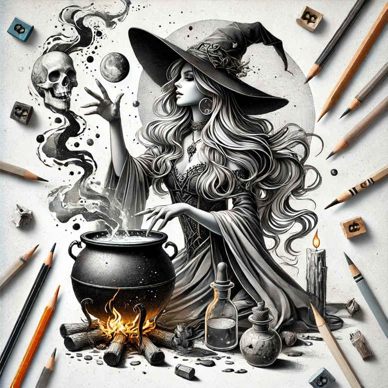 witches tattoo design ideas Realism skin realism crystal orb embodying courage