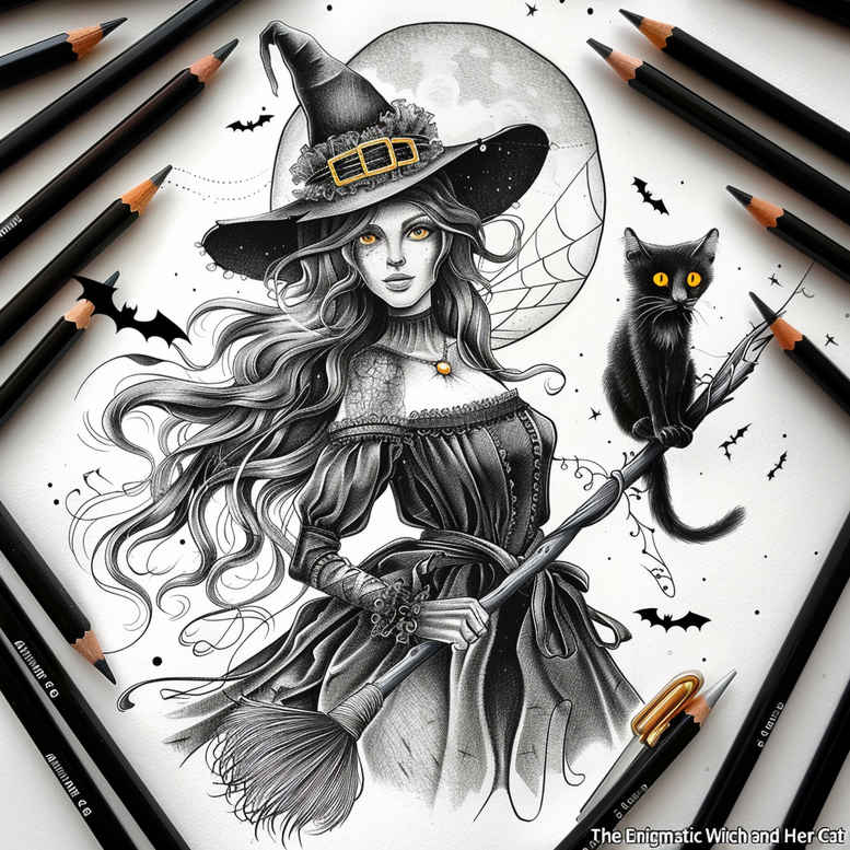 witches tattoo design ideas bold outline dark mysticism represents courage