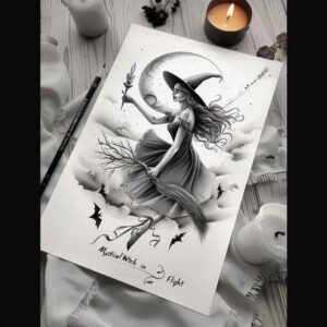 witches tattoo design ideas strong outlines ritual dagger for wrist side